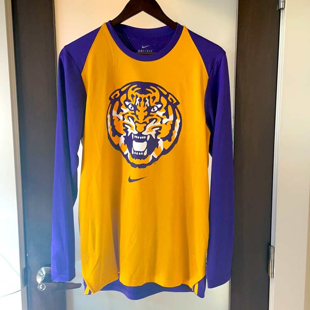 LSU Tigers shirt, Nike Dri-Fit, Men’s Small